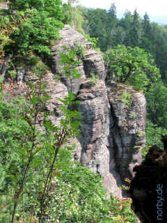 Felsenbank auf dem Hangstein